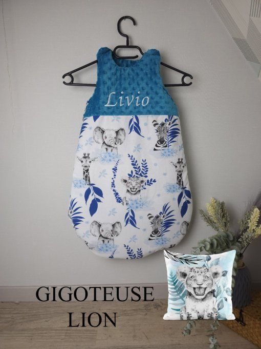 Liste de Naissance Sandrine & Anthony - Gigoteuse hiver - Lion Bleu