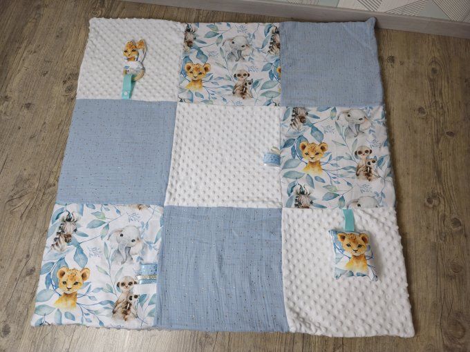 Tapis d'éveil - Motif Fleurs