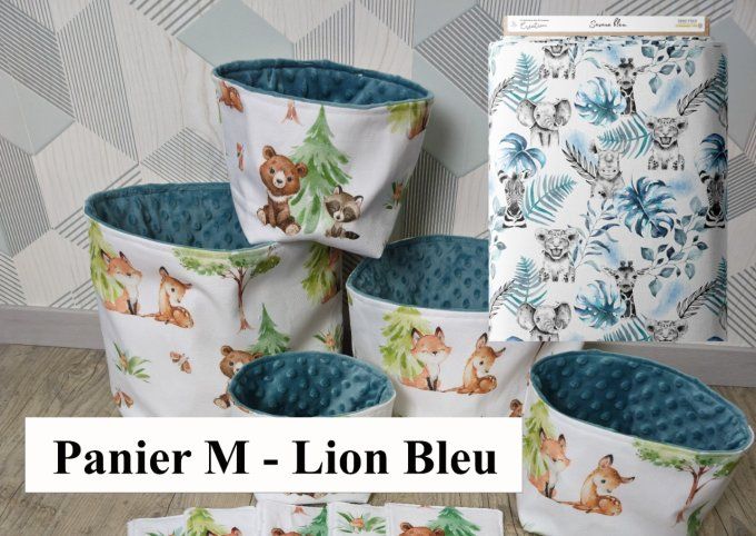 Liste de Naissance Sandrine & Anthony - Panier M - Lion Bleu