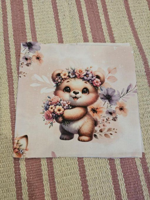 DESTOCKAGE - PROTEGE CARNET DE SANTE - Ourson