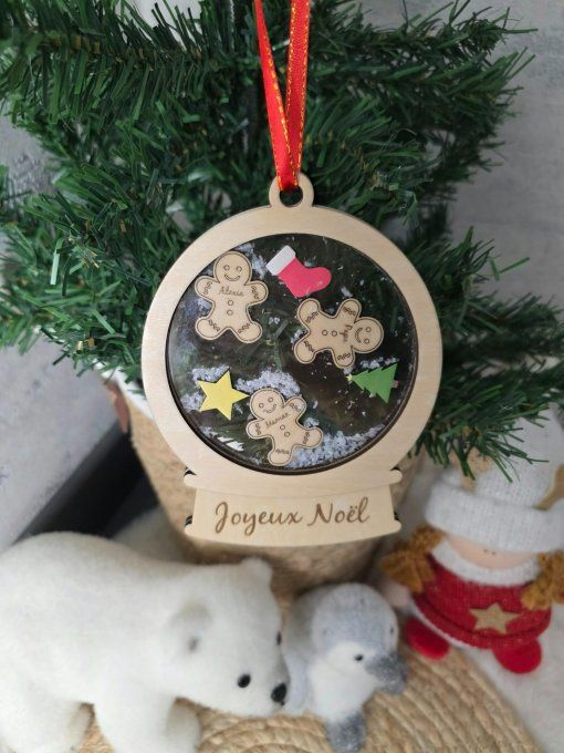 Boule de Noël Famille 