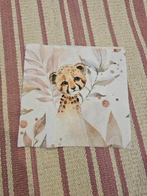 DESTOCKAGE - PROTEGE CARNET DE SANTE - Léopard