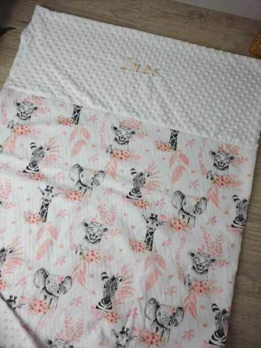 Couverture - Motif Animaux