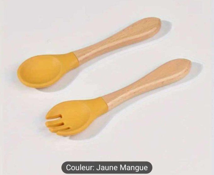 Couverts silicone personnalisés