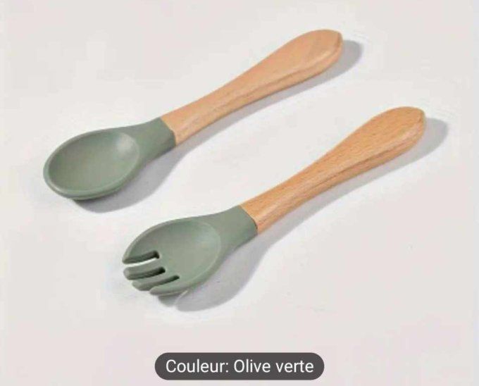Couverts silicone personnalisés