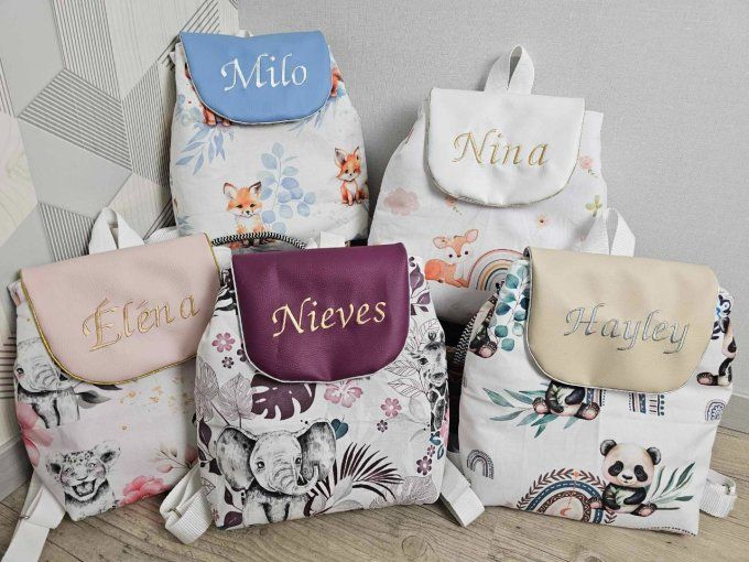 Sac à dos - Motif Animaux