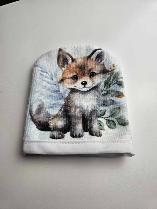 Gant de toilette - Loup