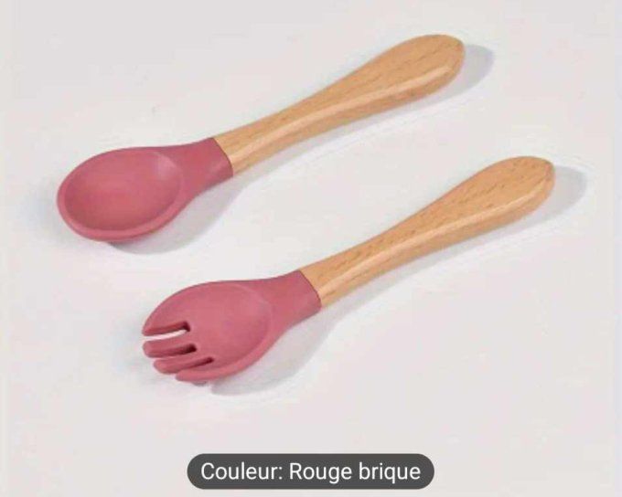 Couverts silicone personnalisés