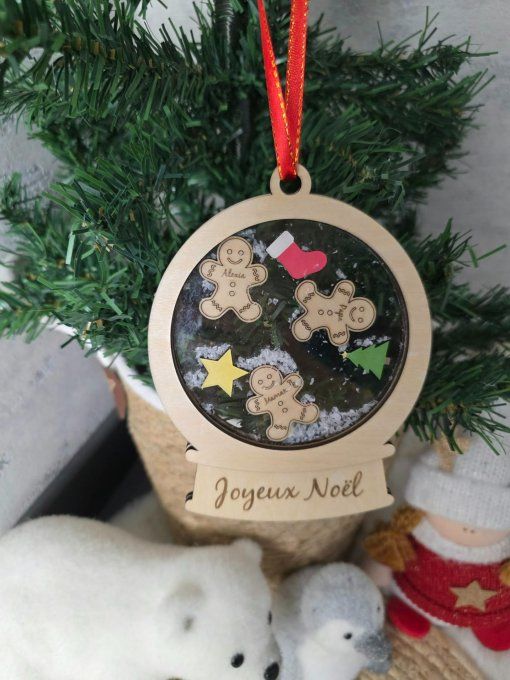 Boule de Noël Famille 