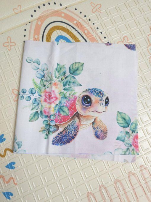 DESTOCKAGE - PROTEGE CARNET DE SANTE - Tortue 