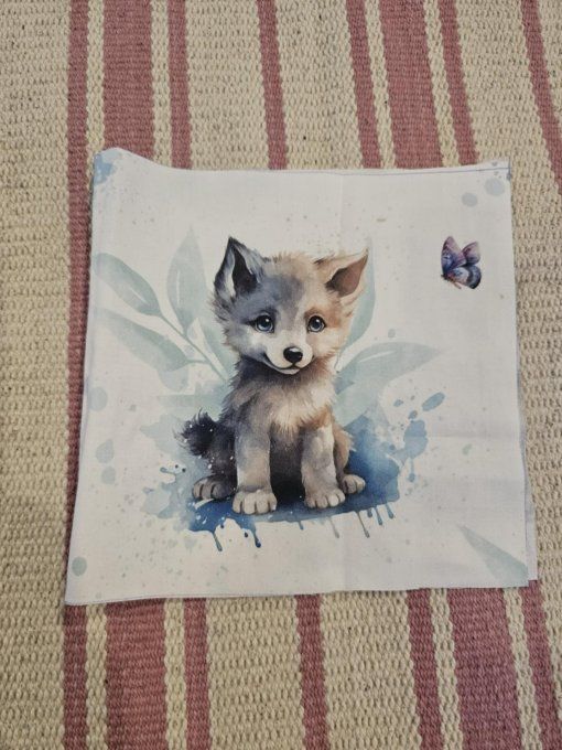 DESTOCKAGE - PROTEGE CARNET DE SANTE - Loup