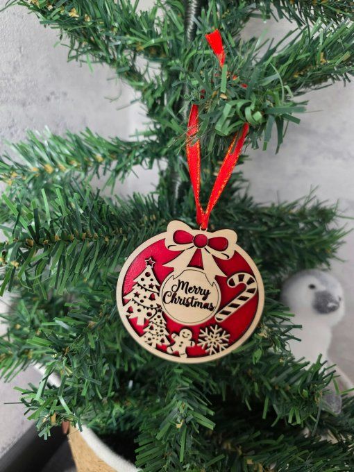 Boule de Noël - Merry Christmas