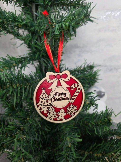 Boule de Noël - Merry Christmas