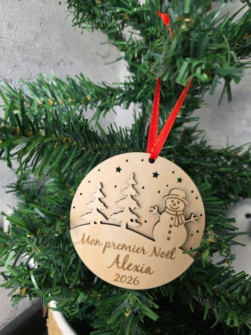 Mon premier Noël 2026 - Bonhomme de Neige 
