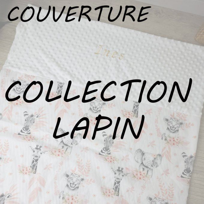 COUVERTURE - COLLECTION LAPIN