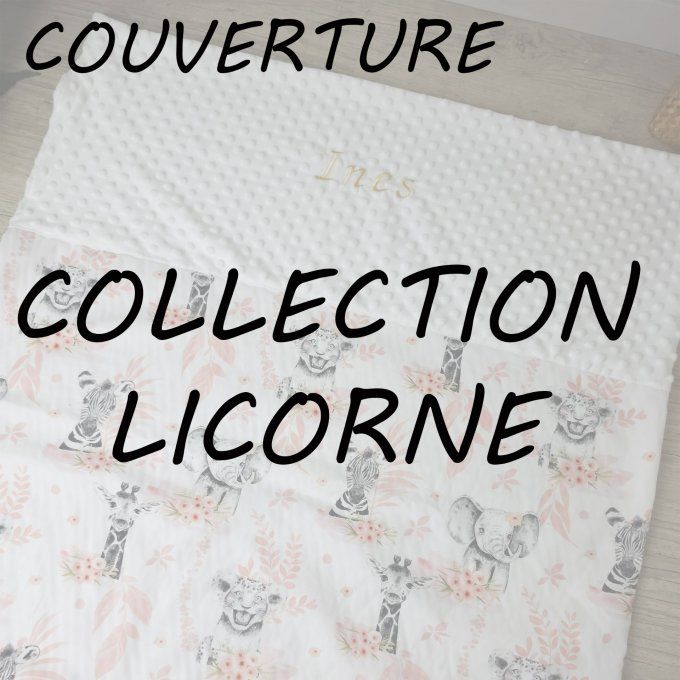 COUVERTURE - COLLECTION LICORNE