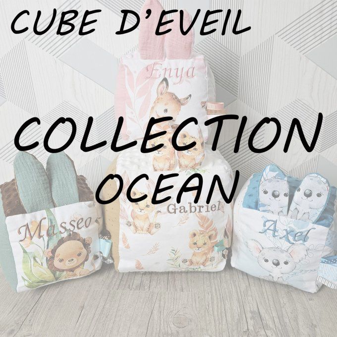 CUBE D'EVEIL - COLLECTION OCEAN