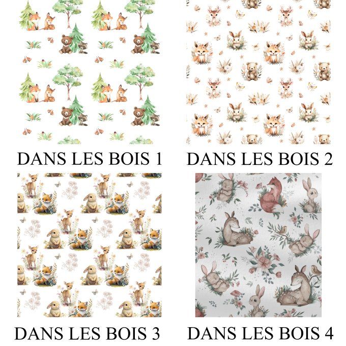 PROTEGE CARNET DE SANTE - COLLECTION DANS LES BOIS
