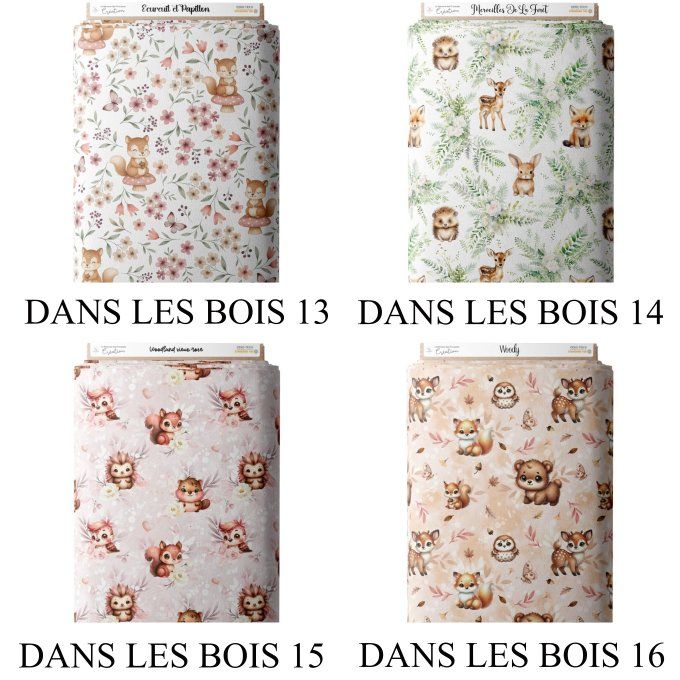 PROTEGE CARNET DE SANTE - COLLECTION DANS LES BOIS