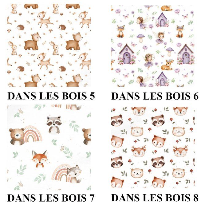 TROUSSE DE TOILETTE - COLLECTION DANS LES BOIS