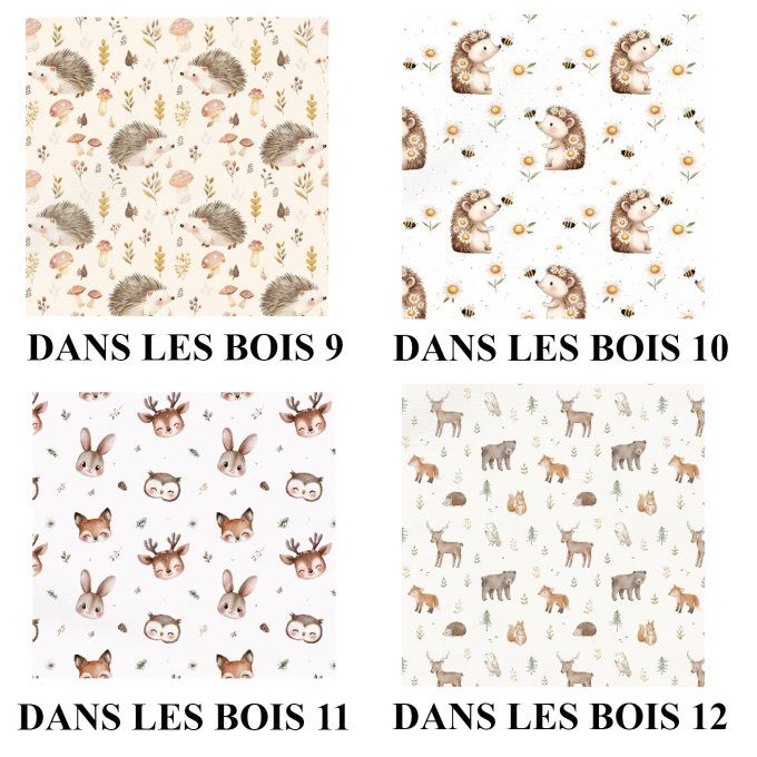 TROUSSE DE TOILETTE - COLLECTION DANS LES BOIS