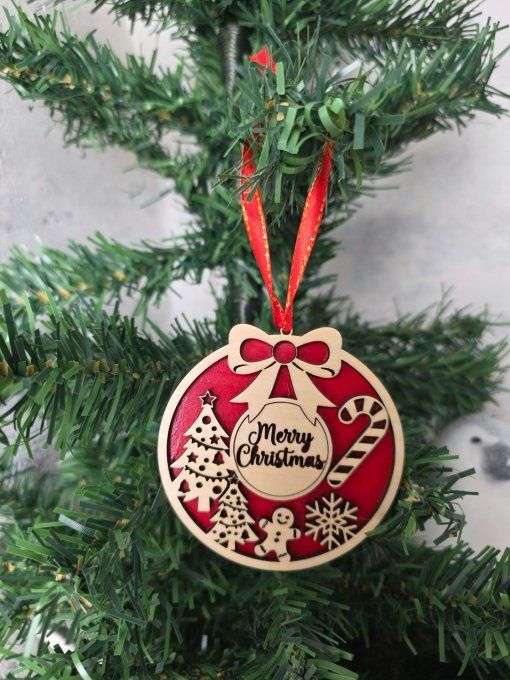 Boule de Noël - Merry Christmas
