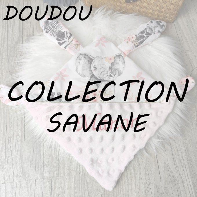 DOUDOU PLAT - COLLECTION SAVANE