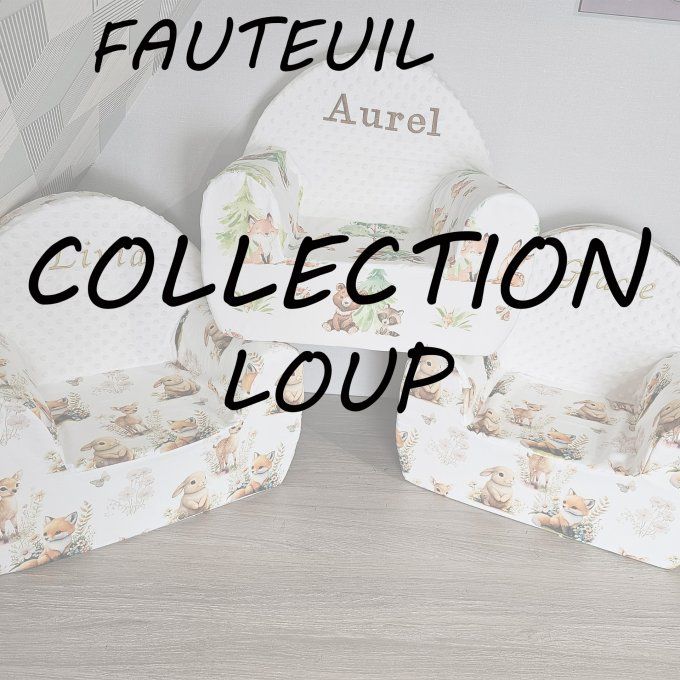 FAUTEUIL - COLLECTION LOUP