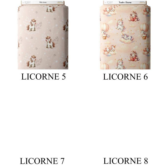 PROTEGE CARNET DE SANTE - COLLECTION LICORNE