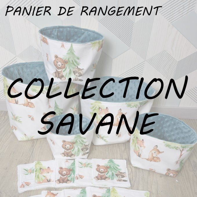 PANIER DE RANGEMENT - COLLECTION SAVANE