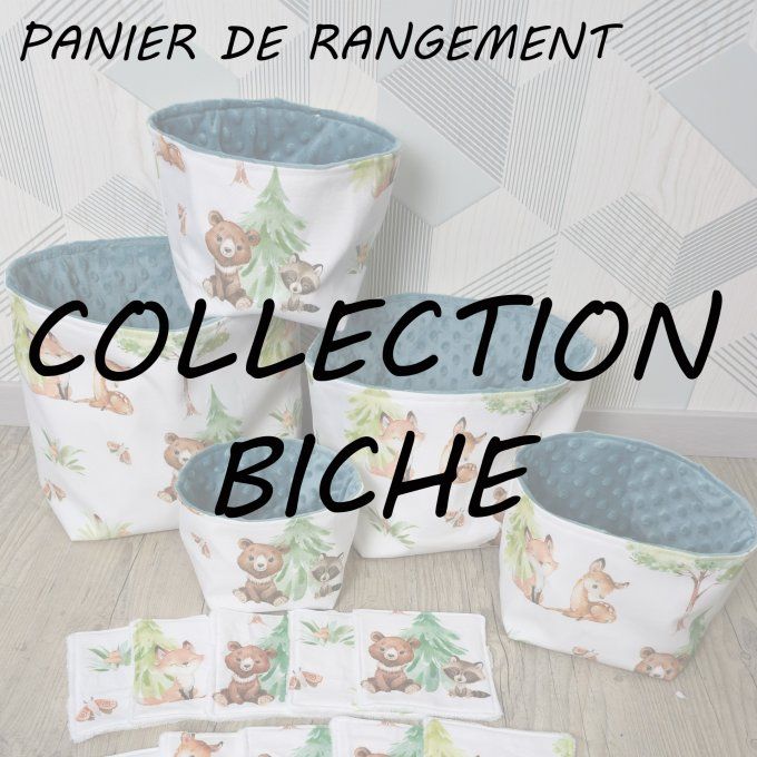 PANIER DE RANGEMENT - COLLECTION BICHE