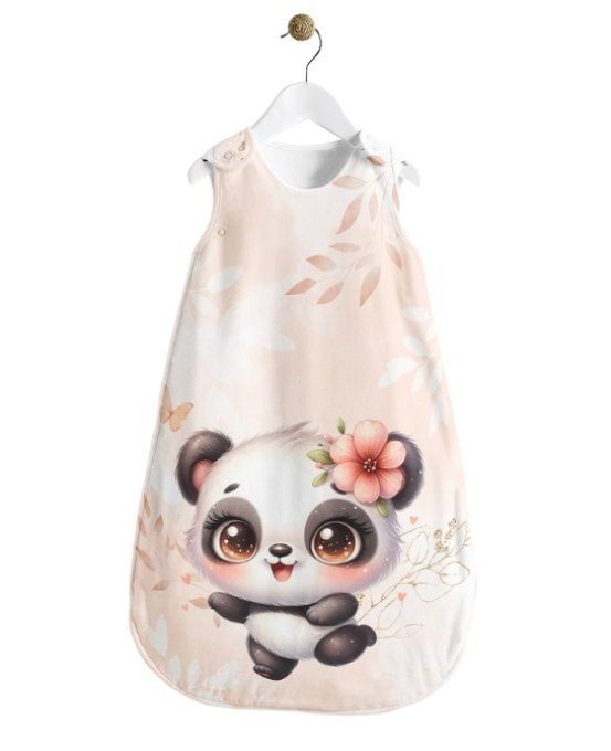Gigoteuse 0 - 12 mois - Panda pastel pêche