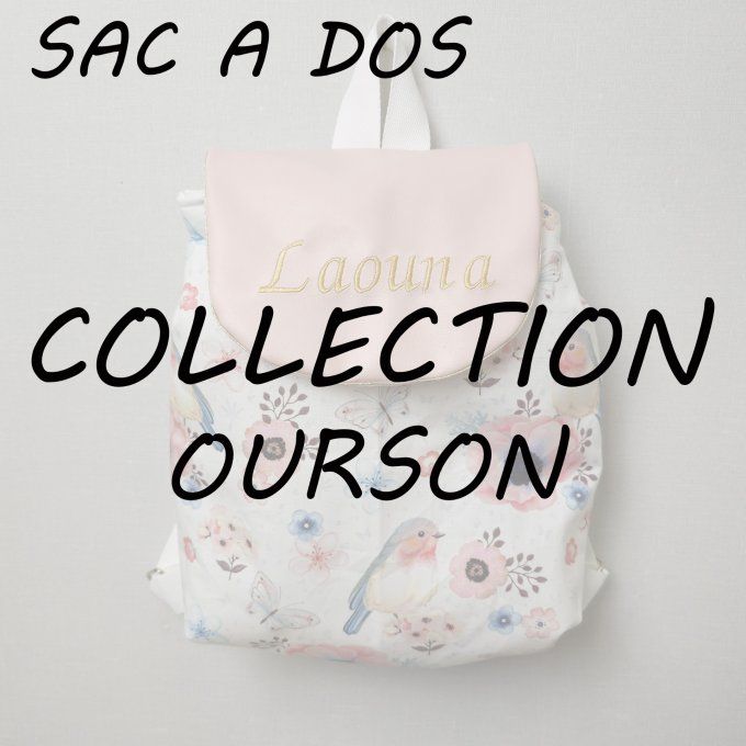 SAC A DOS - COLLECTION OURSON