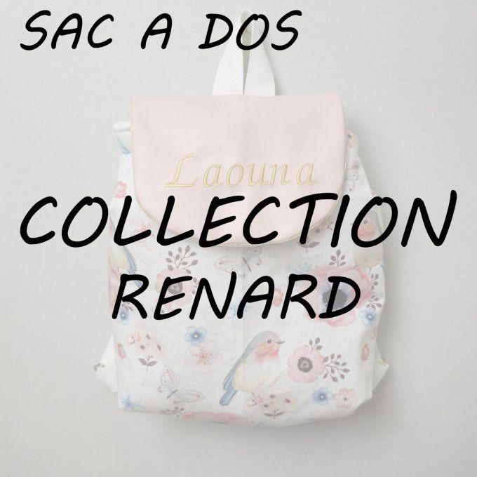 SAC A DOS - COLLECTION RENARD