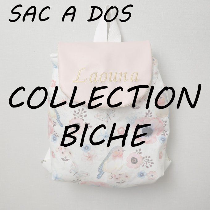 SAC A DOS - COLLECTION BICHE