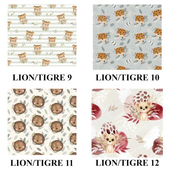 GIGOTEUSE - COLLECTION LION, TIGRE