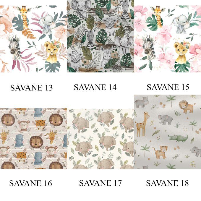 COUVERTURE - COLLECTION SAVANE