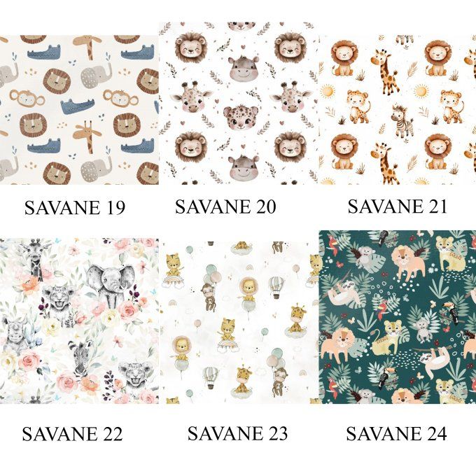 COUVERTURE - COLLECTION SAVANE