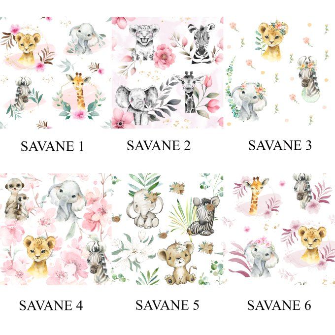 COUVERTURE - COLLECTION SAVANE