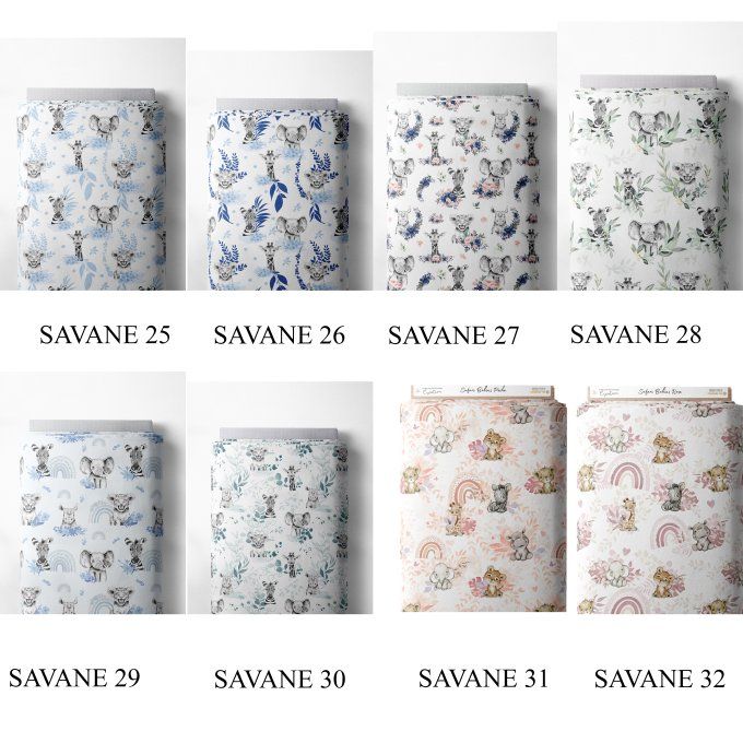 COUVERTURE - COLLECTION SAVANE