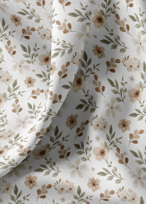 Protège carnet de santé fleurs Solene