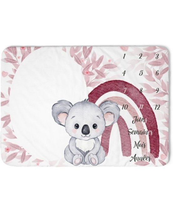 Tapis étape - Koala Rose