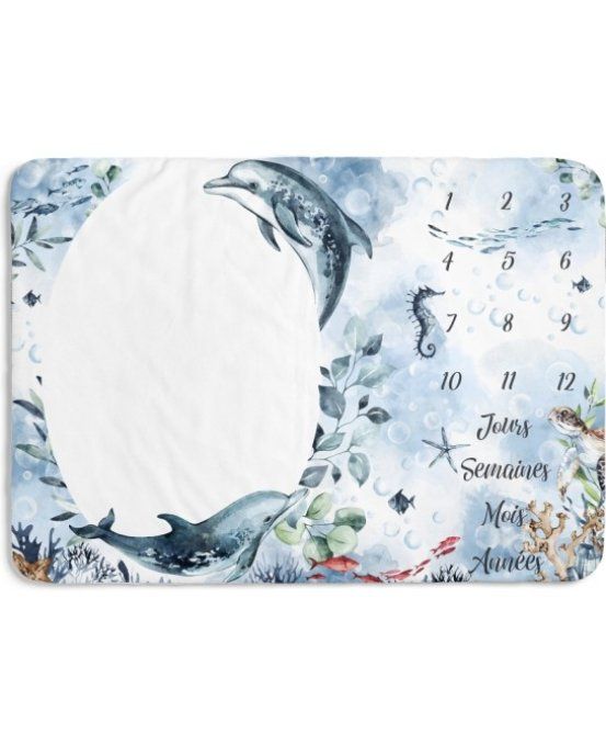 Tapis étape - Animaux marins