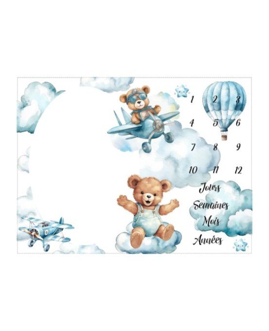 Tapis étape - Ours dans les airs
