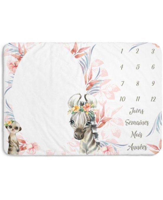 Tapis étape - Tropical Rose