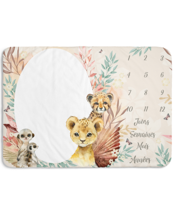 Tapis étape - Tropical terracotta