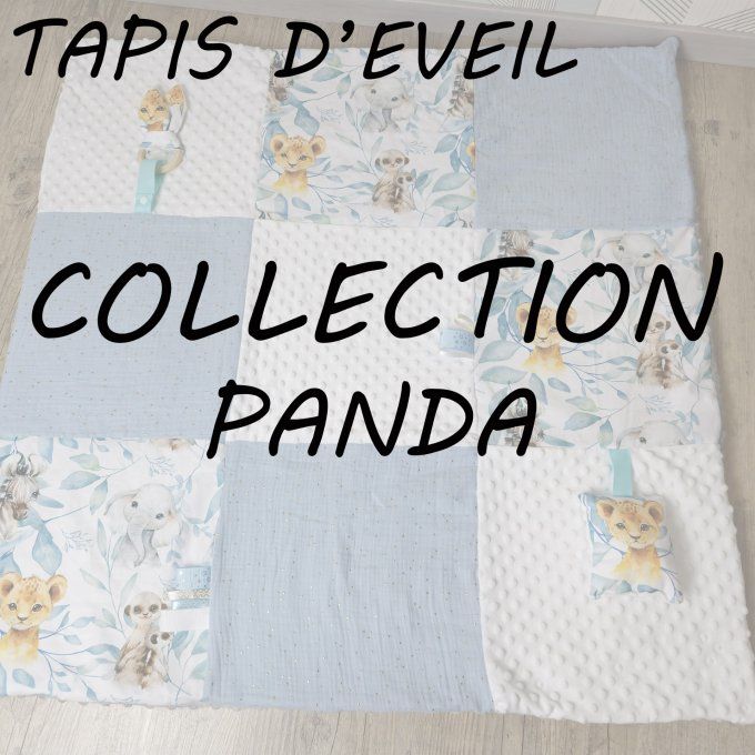 TAPIS D'EVEIL - COLLECTION PANDA