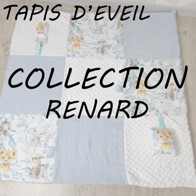 TAPIS D'EVEIL - COLLECTION RENARD