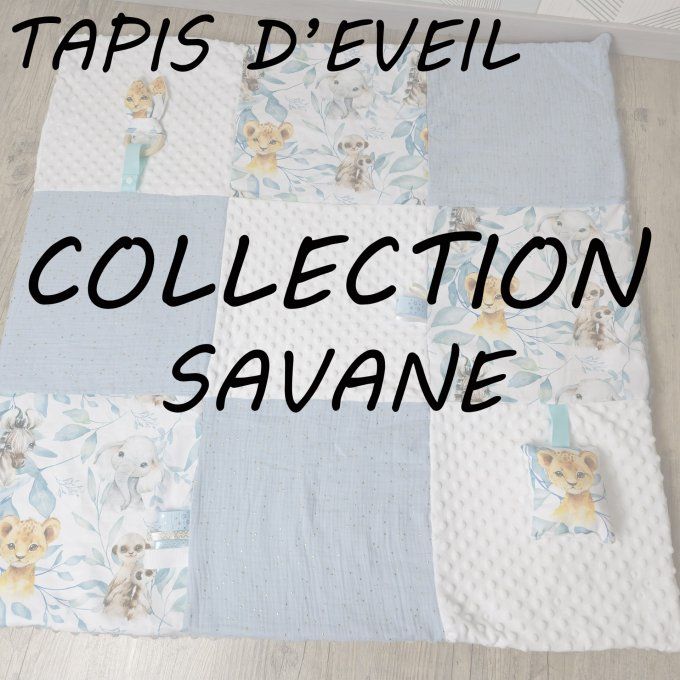 TAPIS D'EVEIL - COLLECTION SAVANE