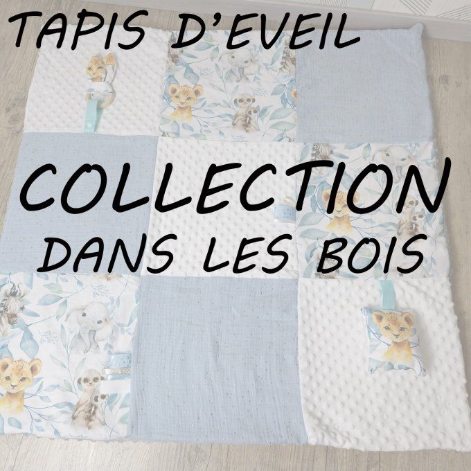 TAPIS D'EVEIL - COLLECTION DANS LES BOIS